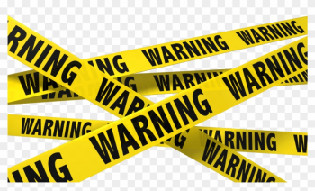 Adhesive Tape Barricade Tape Clip Art - Caution Tape Transparent Background