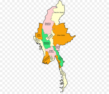 Administrative divisions of Myanmar Rakhine State Yangon Map Bamar people - myanmar Map 