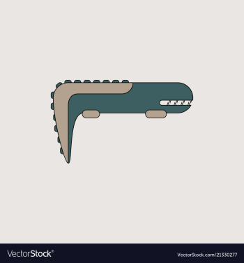 Adorable crocodile cartoon vector image Adorable crocodile cartoon vector image