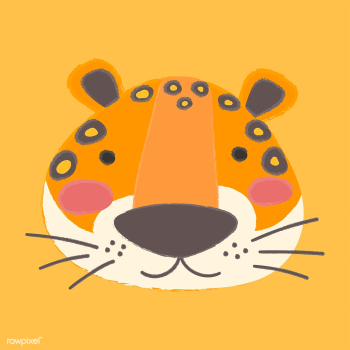 Adorable tiger graphic | Free stock vector - 44819 Adorable tiger graphic | Free stock vector - 44819