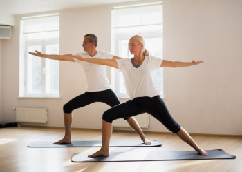 Adult male and woman exercising together Free Photo Adult male and woman exercising together Free Photo