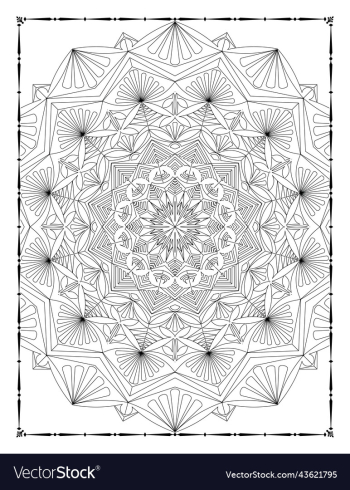 adults mandala coloring page for kdp