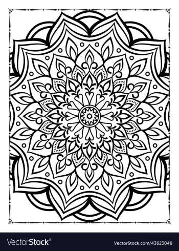 adults mandala coloring page for kdp