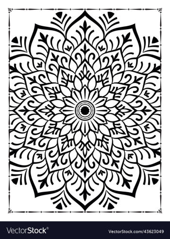 adults mandala coloring page for kdp