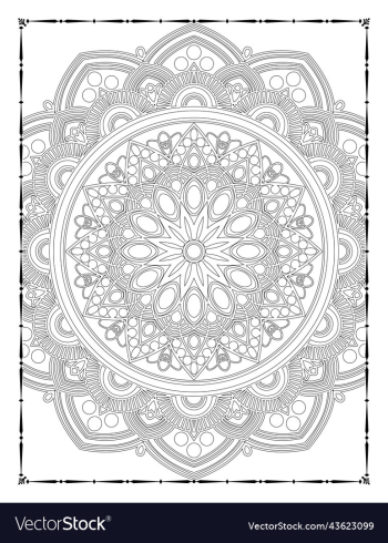 adults mandala coloring page for kdp