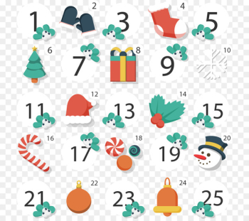Advent Calendars Christmas December - Cute Christmas Countdown Calendar 
