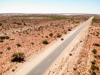 Aerial of Road Aerial of Road