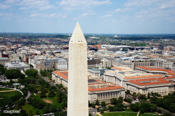 Aerial of Washington D.C. Original image from.. | Free public domain photo - 433792