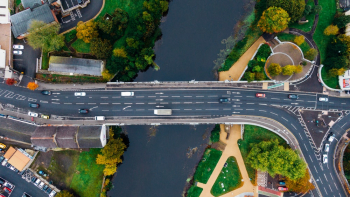 Aerial Photo of Road Aerial Photo of Road