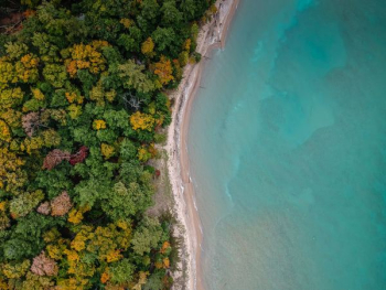 aerial photography of beach aerial photography of beach