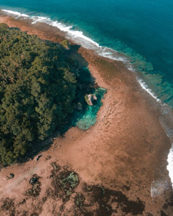 aerial photography of beach shore aerial photography of beach shore