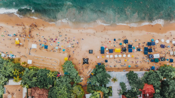Aerial Seashore Beach Wave Aerial Seashore Beach Wave
