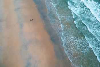 Aerial Shot Of Beach Aerial Shot Of Beach