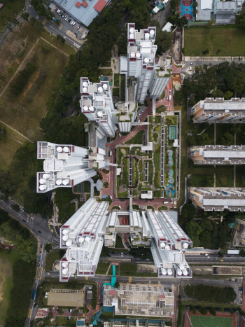 Aerial Shot Of Buildings Aerial Shot Of Buildings
