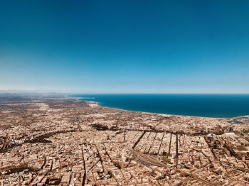 Aerial Shot Of City Aerial Shot Of City