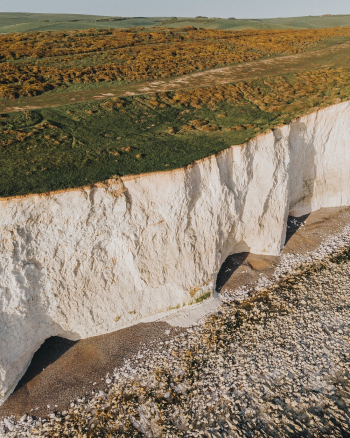 Aerial Shot Of Cliff Aerial Shot Of Cliff
