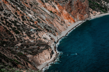 Aerial Shot Of Coast Aerial Shot Of Coast