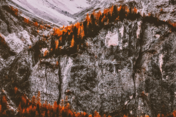 Aerial Shot Of Mountain Aerial Shot Of Mountain