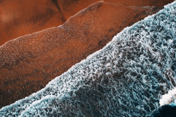 Aerial Shot Of Ocean Aerial Shot Of Ocean