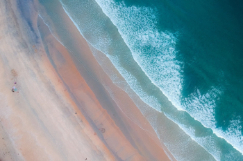 Aerial Shot Of Ocean Aerial Shot Of Ocean