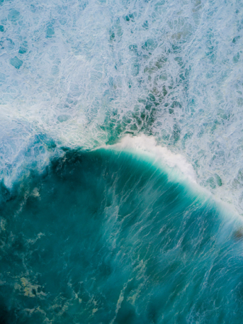 Aerial Shot Of Sea Aerial Shot Of Sea