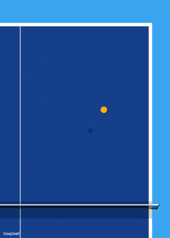 Aerial view of a table tennis table | Free stock vector - 449831 Aerial view of a table tennis table | Free stock vector - 449831