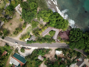 Aerial View of Asphalt Road Aerial View of Asphalt Road