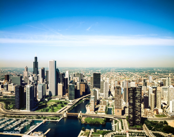 Aerial view of Chicago. Original image from C.. | Free public domain photo - 433927