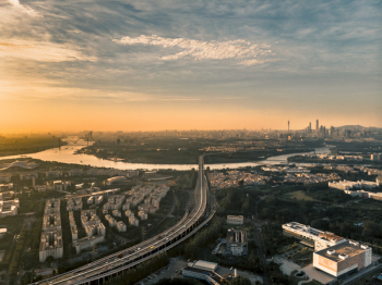 Aerial View Of Expressway Aerial View Of Expressway