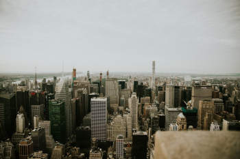 Aerial View Of New York City Aerial View Of New York City