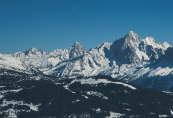 aerial view of snowy mountains aerial view of snowy mountains