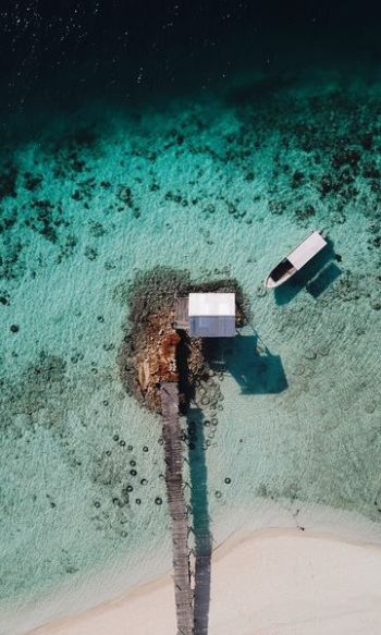aerial view photography of beach aerial view photography of beach