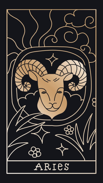 Aesthetic Aries mobile phone wallpaper, | Free PSD Illustration - rawpixel Aesthetic Aries mobile phone wallpaper, | Free PSD Illustration - rawpixel
