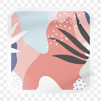 Aesthetic botanical memphis png square | Free PNG - rawpixel Aesthetic botanical memphis png square | Free PNG - rawpixel