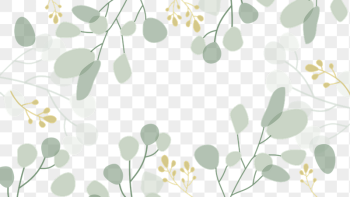 Aesthetic botanical png border, transparent | Free PNG - rawpixel