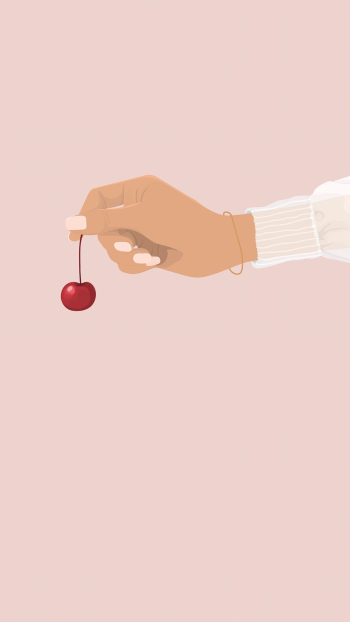 Aesthetic cherry phone wallpaper, cute | Free Vector Illustration - rawpixel Aesthetic cherry phone wallpaper, cute | Free Vector Illustration - rawpixel