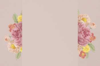 Aesthetic flower background, rose border | Free PSD - rawpixel Aesthetic flower background, rose border | Free PSD - rawpixel