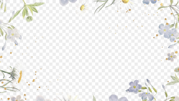 Aesthetic flower png frame, transparent | Free PNG - rawpixel