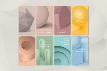 Aesthetic geometric Instagram story template, | Free Vector - rawpixel Aesthetic geometric Instagram story template, | Free Vector - rawpixel