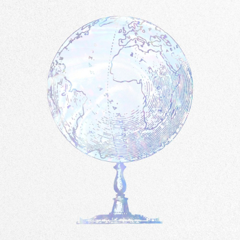 Aesthetic globe clipart, vintage holographic | Free Photo Illustration - rawpixel