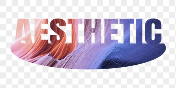 Aesthetic  png word sticker | Free PNG - rawpixel