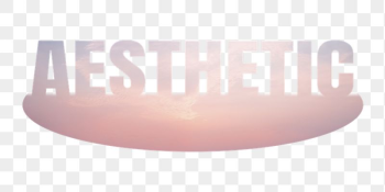 Aesthetic  png word sticker | Free PNG - rawpixel