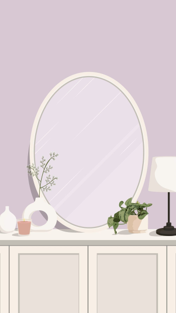 Aesthetic room mobile wallpaper illustration | Free Photo - rawpixel Aesthetic room mobile wallpaper illustration | Free Photo - rawpixel