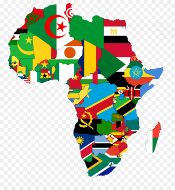 Africa World map Flags of the World - Africa 