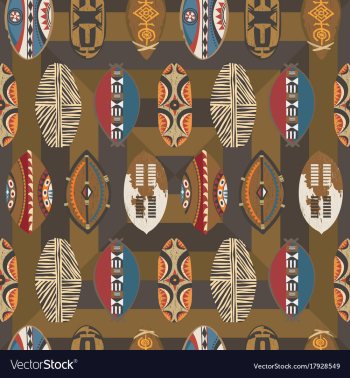 African-pattern-08 vector image African-pattern-08 vector image