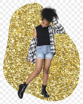 African teenager png sticker, gold | Free PNG - rawpixel African teenager png sticker, gold | Free PNG - rawpixel