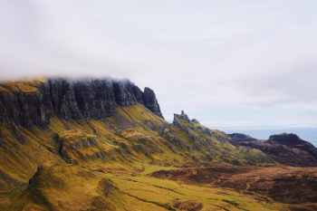 After a short hike, I eventually reached the tallest point to see this breathtaking view. The clouds covered most of the mountains and I waited for a really long time to clear up! The wait was definitely worth it. 
