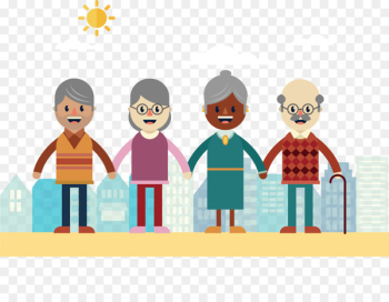 Aged Care Old age Health Care Caregiver Home Care Service - Smiling old man 