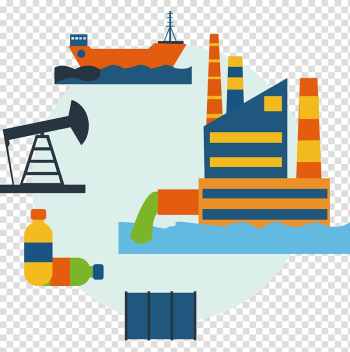 Air pollution Euclidean Water pollution, Cartoon Christmas Ship transparent background PNG clipart