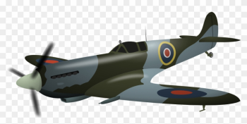 Aircraft Clipart Fighter Plane - Spitfire Clipart Aircraft Clipart Fighter Plane - Spitfire Clipart